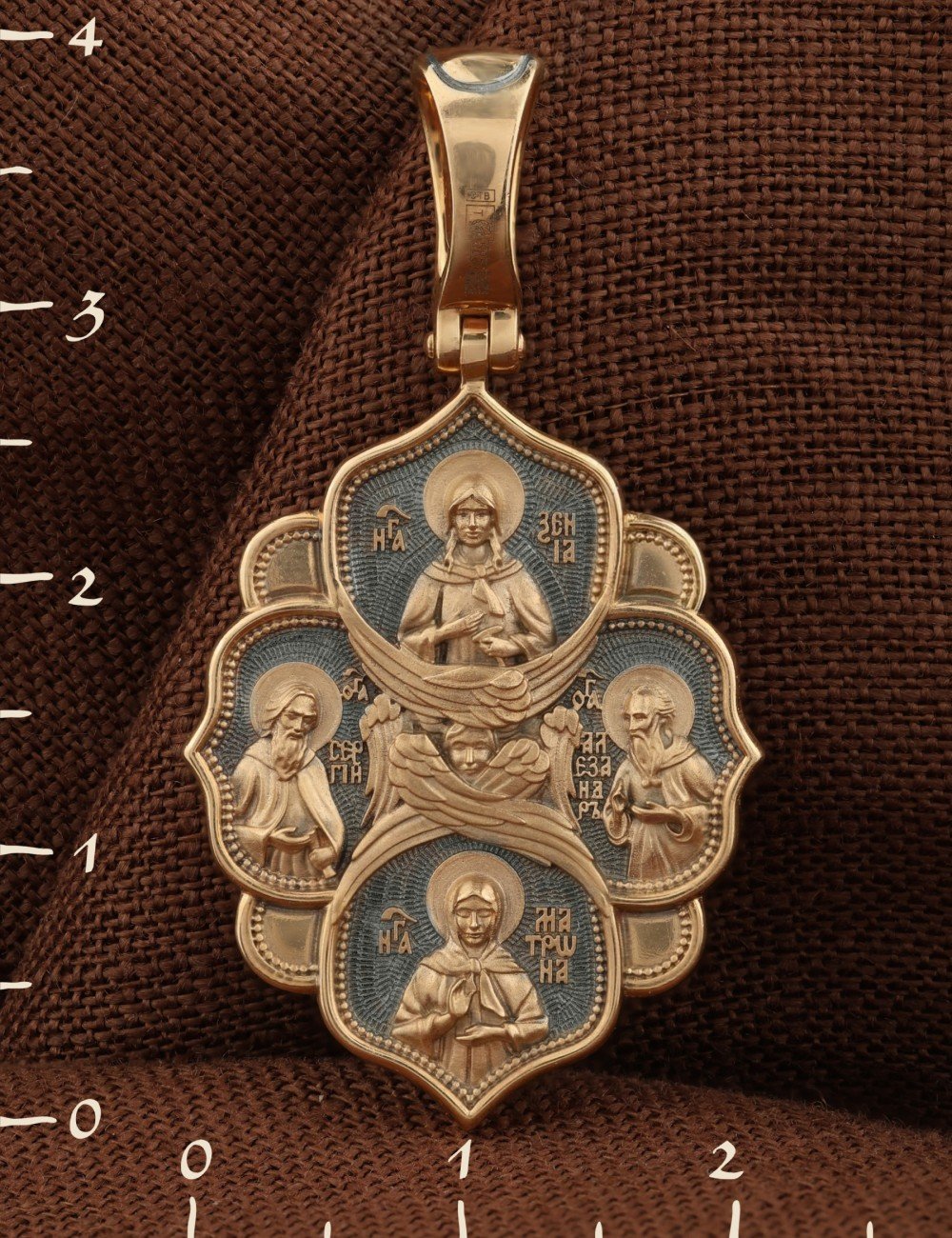 Образок из золота