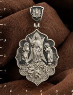 Образок из белого золота