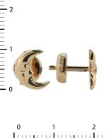 Серьги из золота c бриллиантами