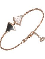 Браслет из золота c ониксом и перламутром