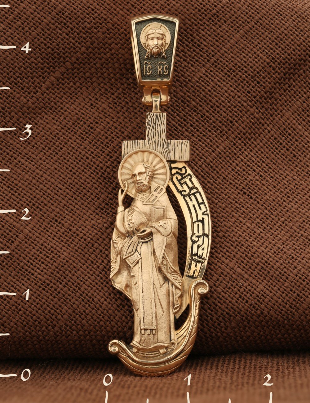 Образок из золота