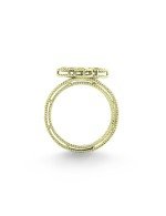 Кольцо из лимонного золота