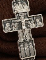 Крест из серебра 925 пробы
