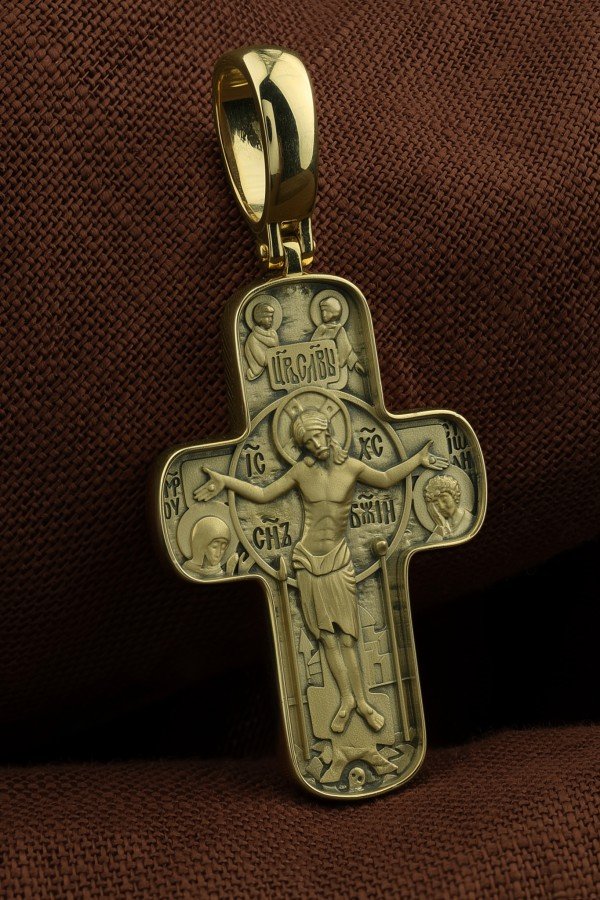 Крест из зелёного золота