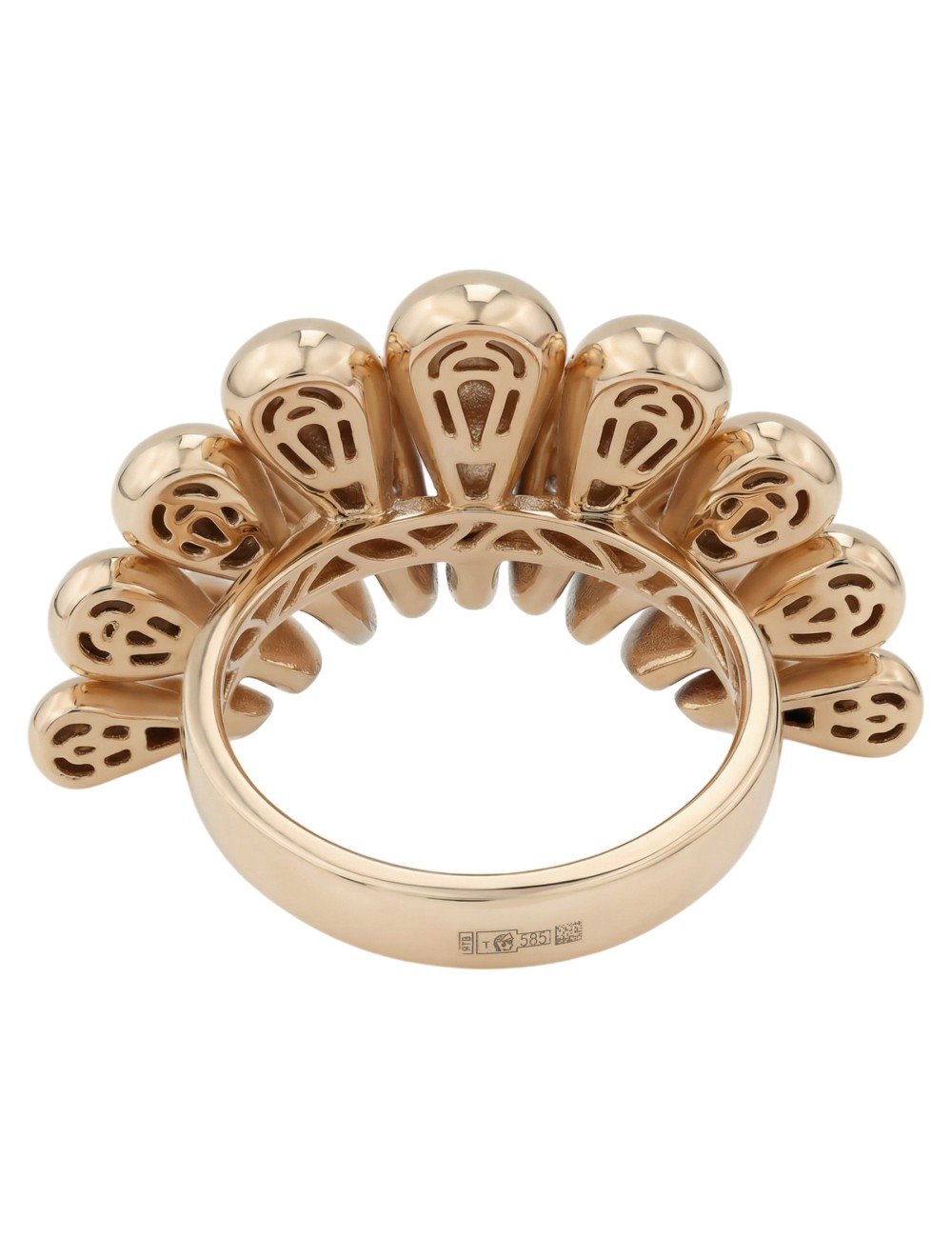 Кольцо из золота c бриллиантами