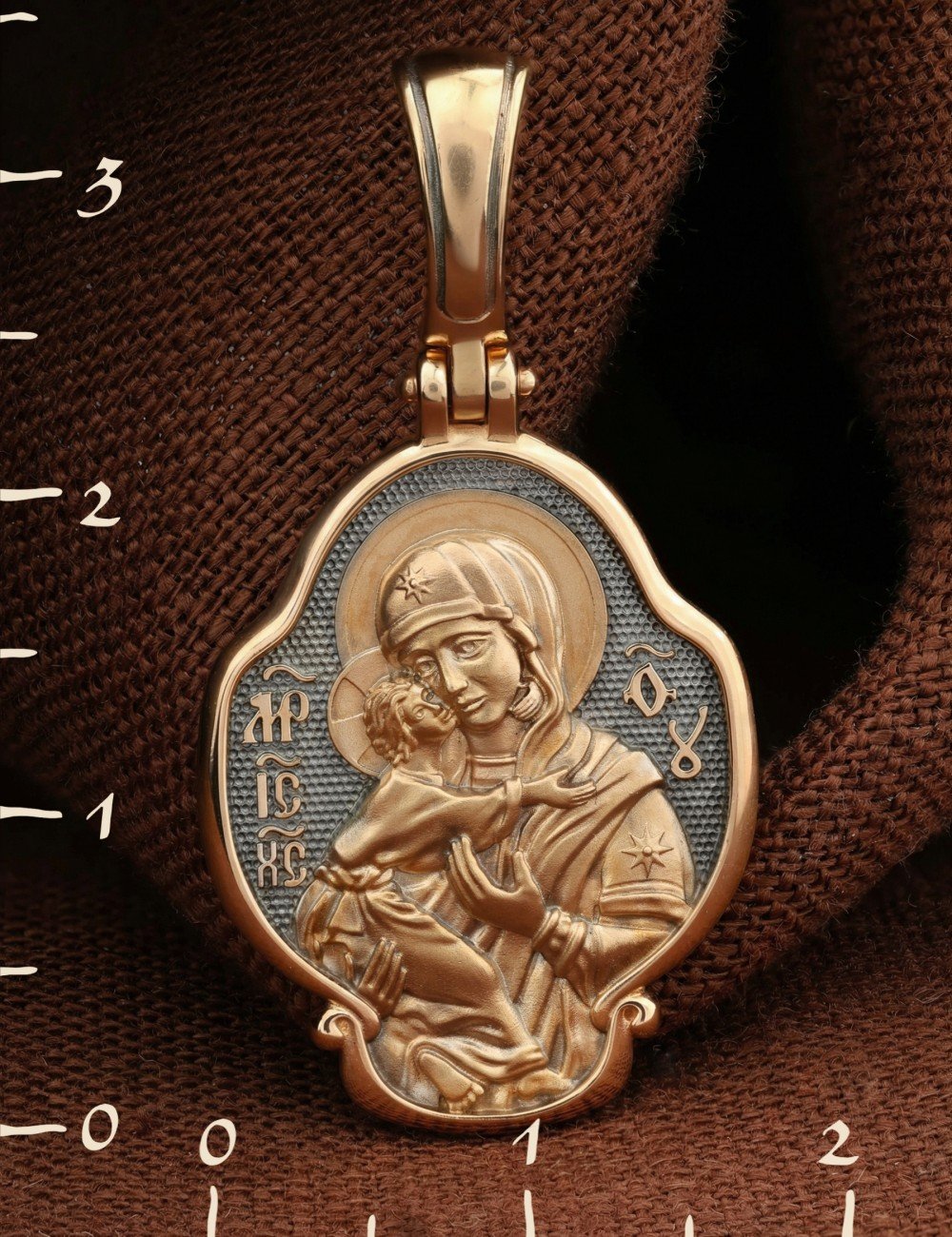 Образок из золота