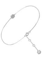 Браслет из белого золота c бриллиантами