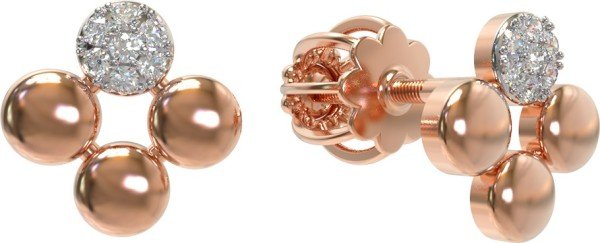 Серьги из золота c бриллиантами