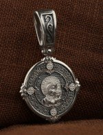 Образок из белого золота