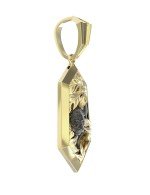 Подвеска из лимонного золота