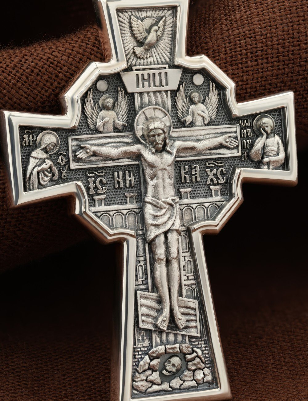 Крест из серебра 925 пробы