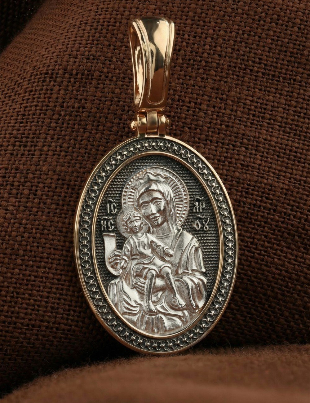 Образок из золота