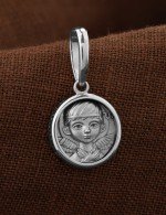 Образок из белого золота