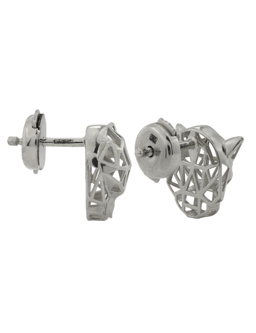 Серьги из белого золота