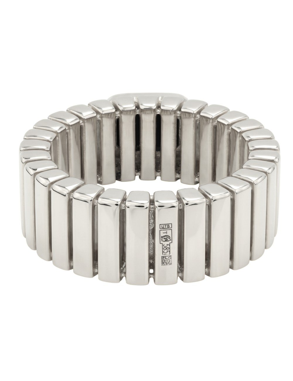 Кольцо из белого золота c лазуритом