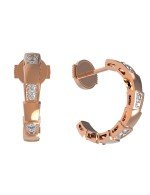 Серьги из золота c бриллиантами