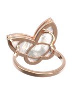 Кольцо из золота c перламутром