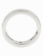 Кольцо из белого золота c рубином