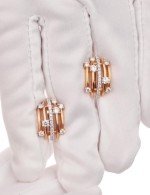 Серьги из золота c бриллиантами