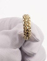 Кольцо из лимонного золота