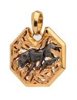 Подвеска из золота