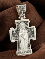 Крест из серебра 925 пробы