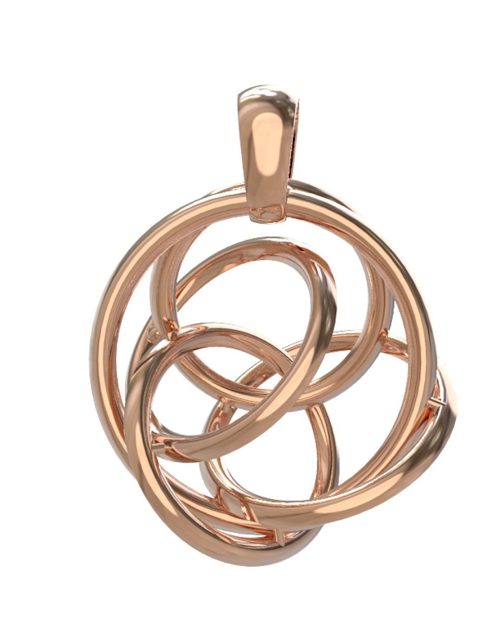 Подвеска из золота c бриллиантами