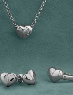 Серьги из белого золота