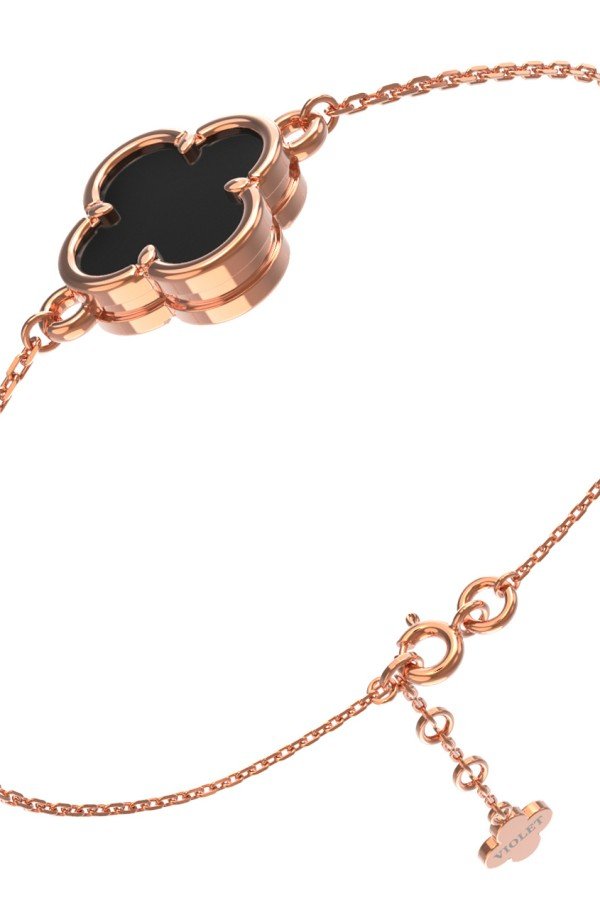 Браслет из золота c ониксом