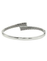 Браслет из белого золота c бриллиантами