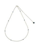 Цепь из белого золота c топазом London