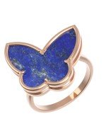 Кольцо из золота c лазуритом