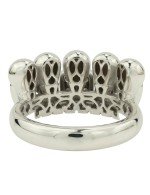 Кольцо из белого золота c бриллиантами