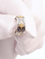 Подвеска из серебра и золота c рубином