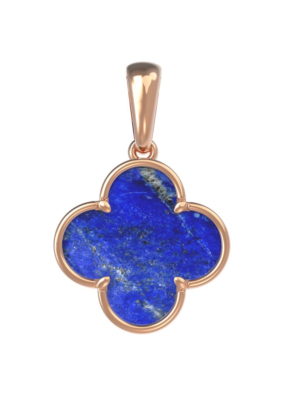 Подвеска из золота c лазуритом
