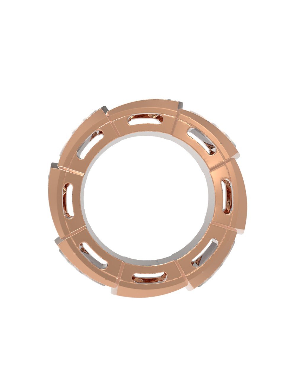 Подвеска из золота c бриллиантами и перламутром