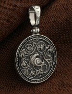 Образок из белого золота