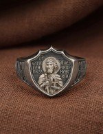 Кольцо из белого золота