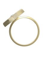 Кольцо из лимонного золота c бриллиантами и лазуритом