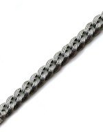 Браслет из серебра и золота c рубином