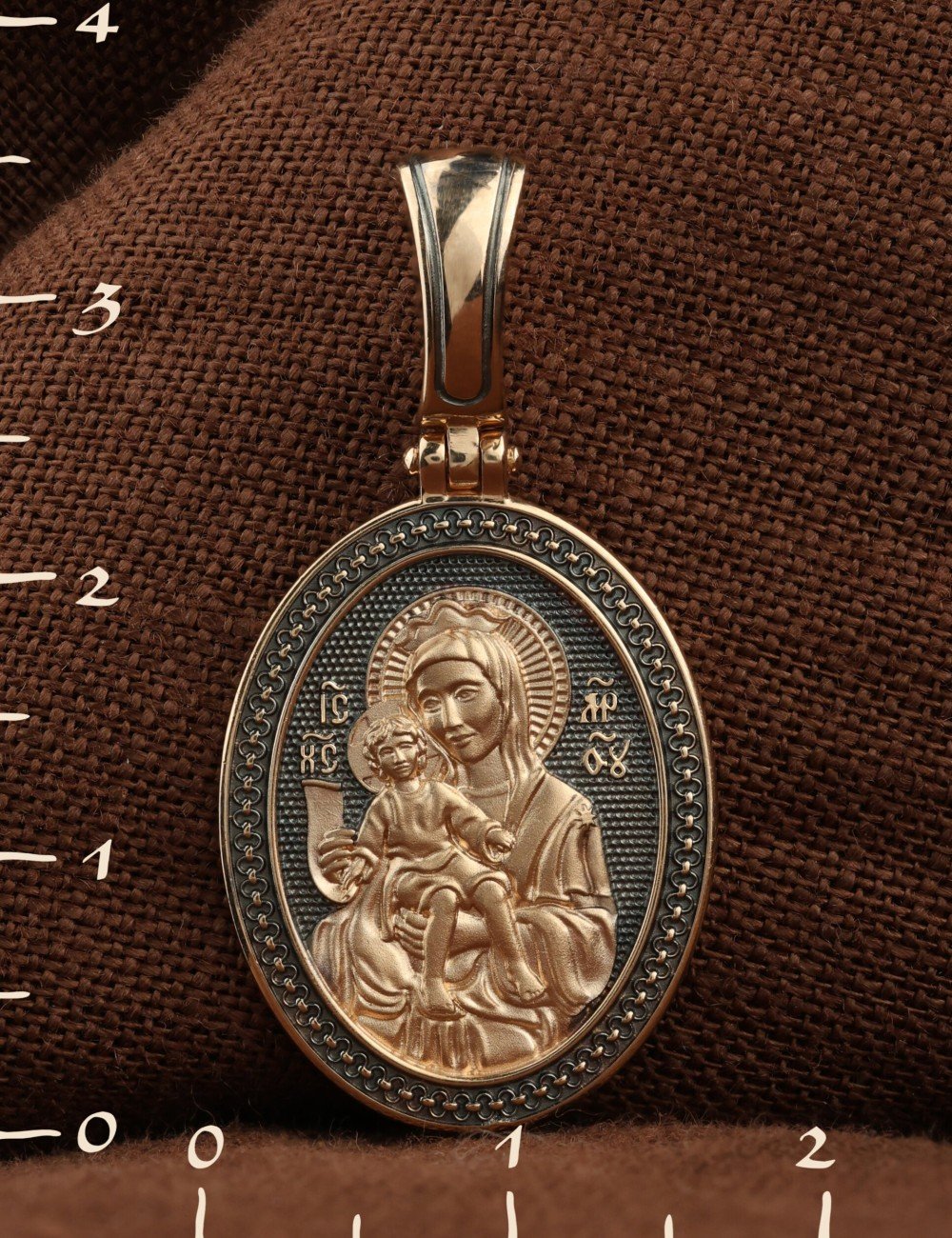 Образок из золота