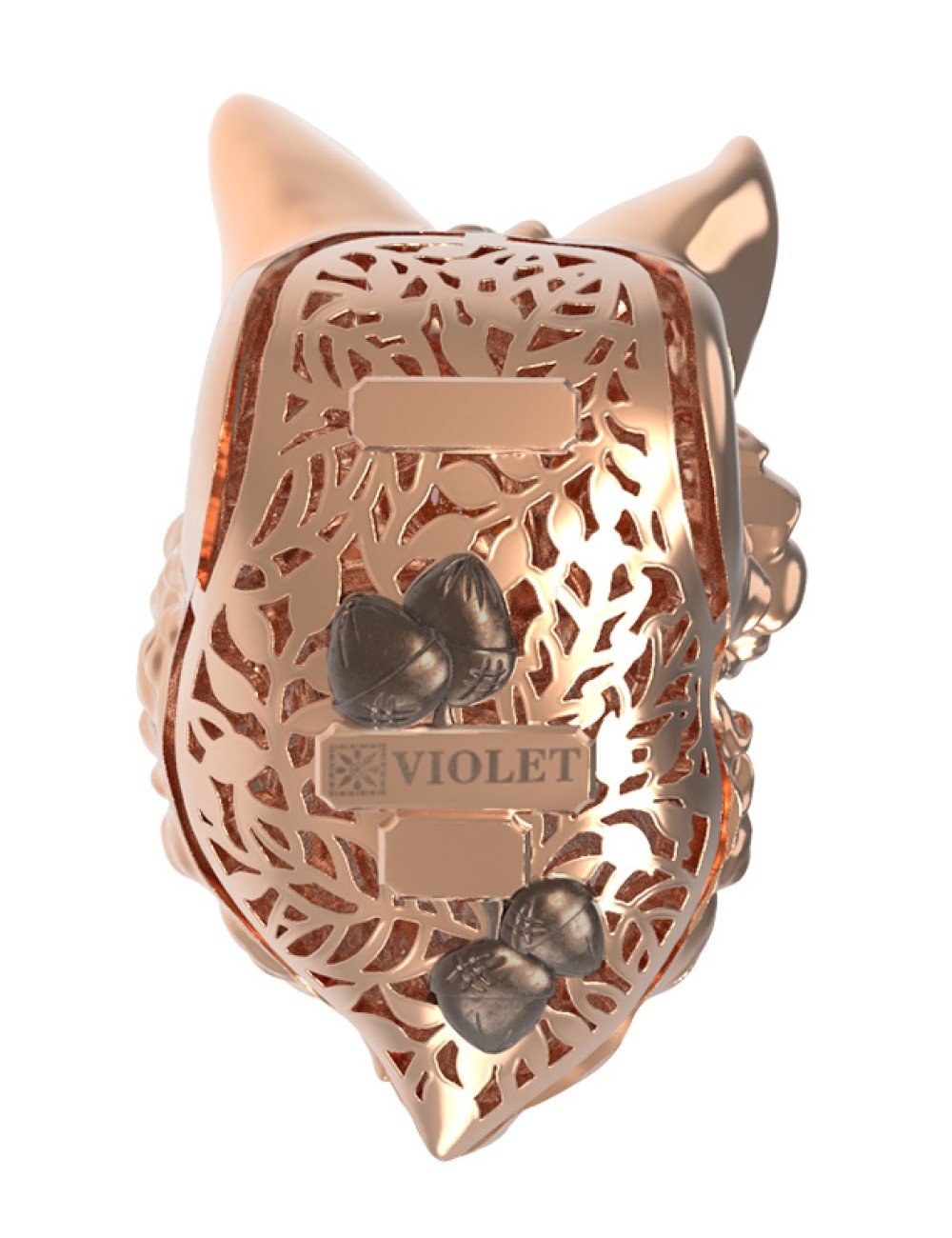 Подвеска из золота c эмалью