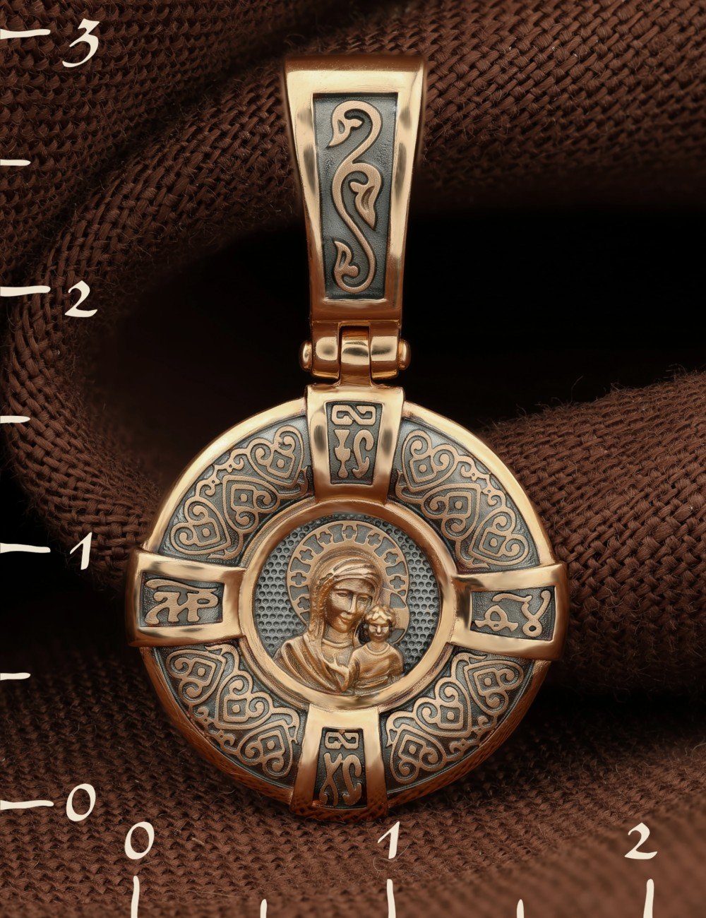 Образок из золота