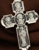 Крест из серебра 925 пробы