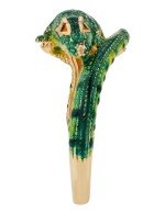 Кольцо из золота c эмалью