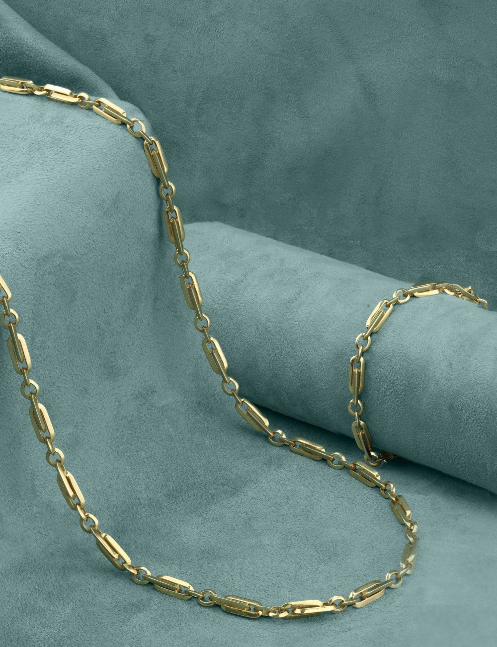 Цепь из лимонного золота