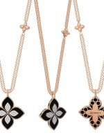 Колье из золота c бриллиантами и ониксом