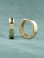 Серьги из лимонного золота