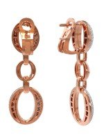 Серьги из золота c бриллиантами