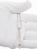 Колье из белого золота c бриллиантами